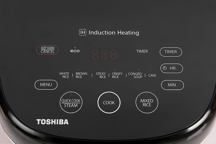 Bảng điều khiển - Nồi cơm cao tần Toshiba 1.8 lít RC-18IX1PV