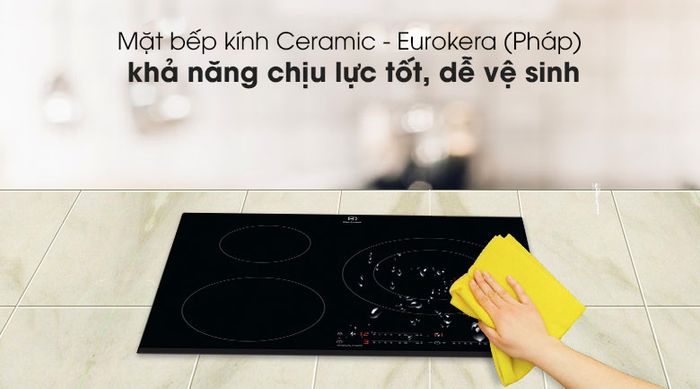 Mặt bếp kính Ceramic - Eurokera (Pháp)