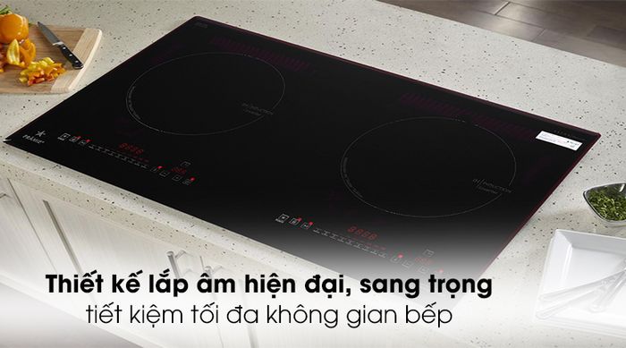 Thiết kế Bếp từ đôi Pramie 2205