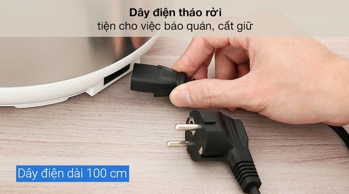 Dây điện - Nồi cơm điện nắp gài Kangaroo 1.8 lít KG18RC3