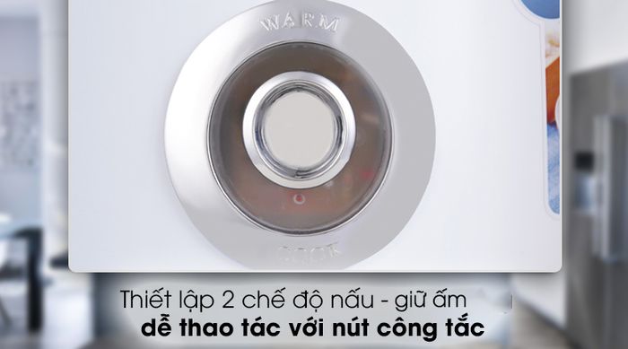 Nồi cơm nắp gài Sunhouse SHD8606 1.8 lít - Bảng điều khiển