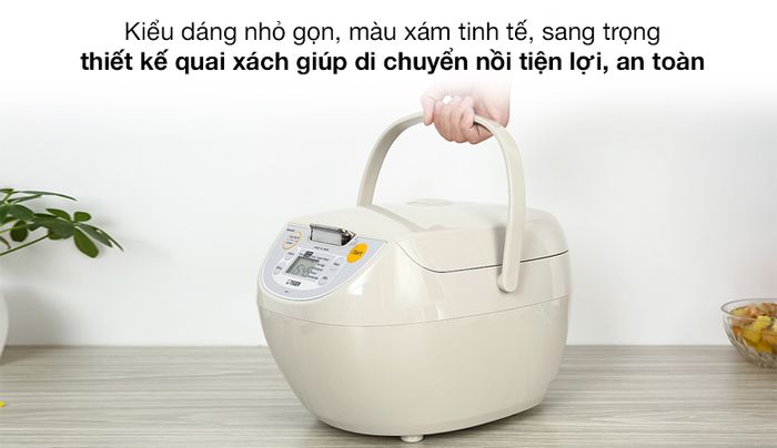 Thiết kế - Nồi cơm điện tử Tiger 1.8 lít JBV-S18W