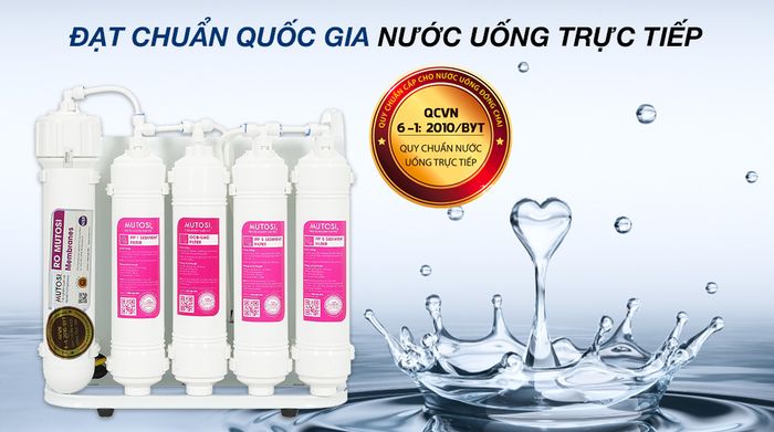 Máy lọc nước RO Mutosi MP-1101 11 lõi - Đạt chuẩn