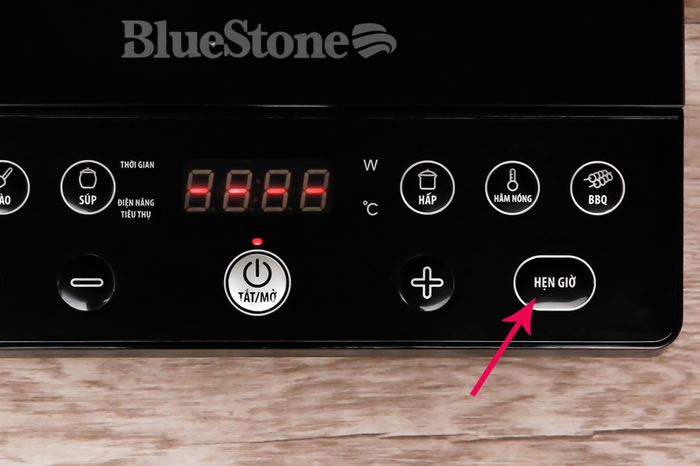 Hẹn giờ nấu - Bếp từ Bluestone ICB-6609