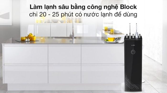 Máy lọc nước RO nóng lạnh Karofi KAD-D66 11 lõi - Công nghệ làm lạnh