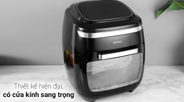 Nồi chiên không dầu Hafele AF-602A 11 lít - Thiết kế hiện đại, cửa kính sang trọng