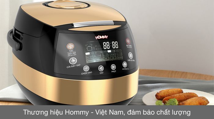 Nồi cơm điện tử Hommy 1.8 lít JS-E50C - Thương hiệu Hommy - Việt Nam