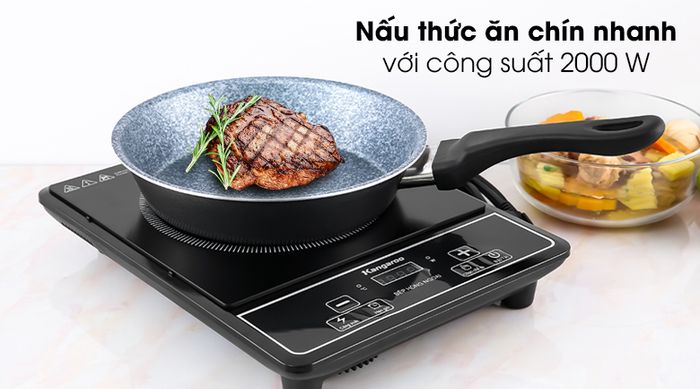 Bếp hồng ngoại Kangaroo KG20IFP1 - Nấu chín thức ăn nhanh