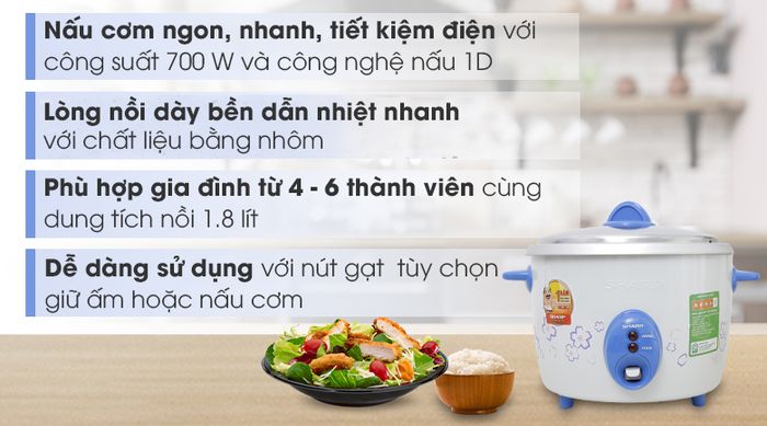 Bảng điều khiển - Nồi chiên không dầu Ava KDF-593D 7.5 lít