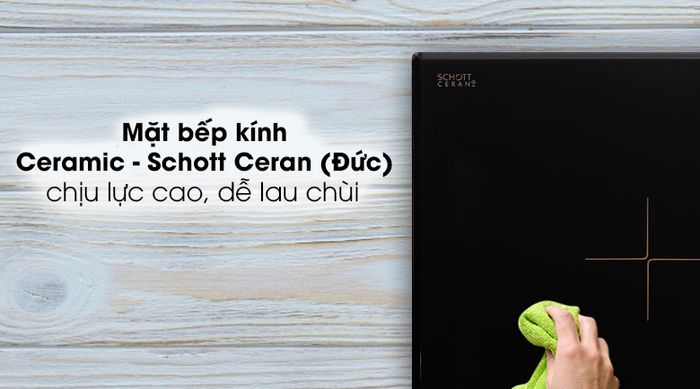 Mặt bếp kính Ceramic - Schott Ceran (Đức)