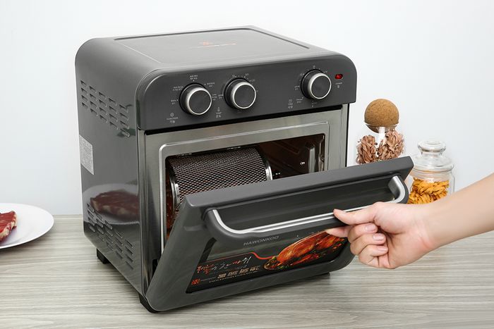 Lò chiên không dầu Hawonkoo AFH-180-GR 18 lít - Thiết kế, chất liệu