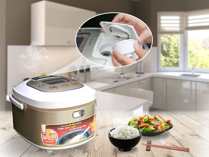 Nồi cơm điện Sharp 1.8 lít KS-TH18