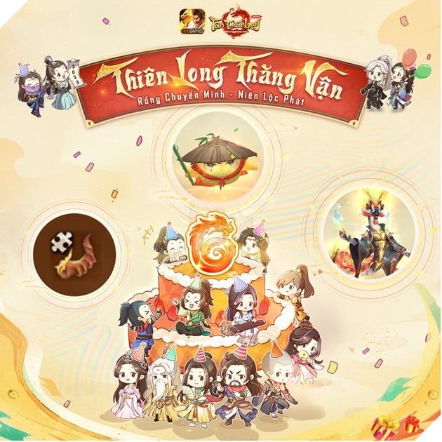 Tân Thiên Long Mobile VNG náo nhiệt với chuỗi sự kiện chào mừng sinh nhật lần thứ 6