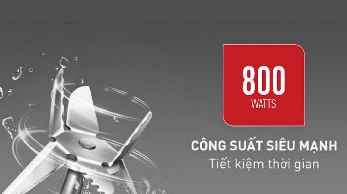 Máy xay sinh tố Tefal BlendForce Piano BL47YB66 - Công suất