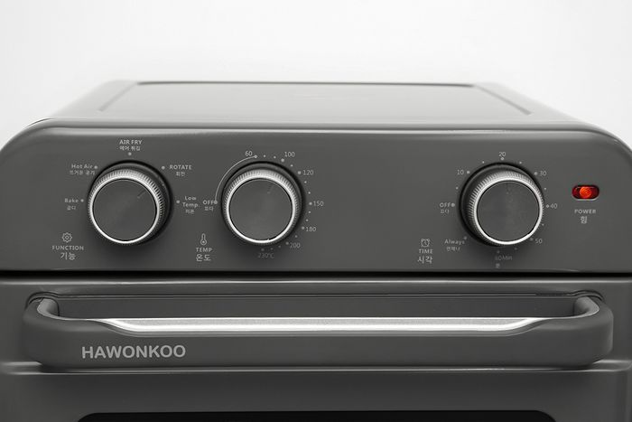 Lò chiên không dầu Hawonkoo AFH-180-GR 18 lít - Bảng điều khiển