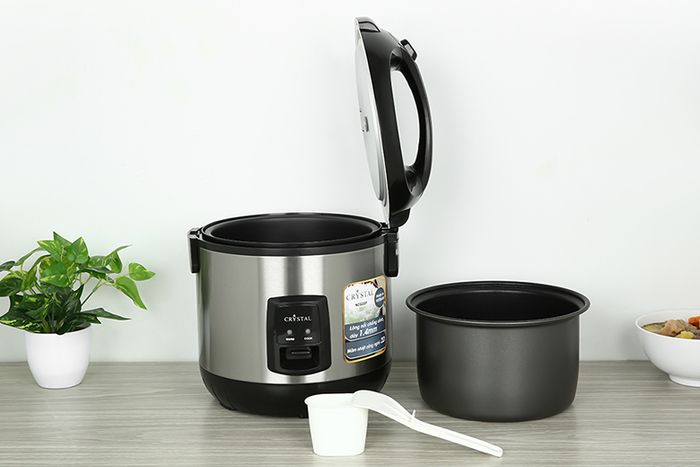 Nồi cơm nắp gài Crystal 2.2 lít NCG2201 - Phụ kiện