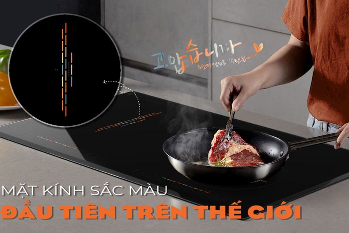 Mặt bếp - Bếp từ đôi lắp âm HAWONKOO CEH-211-II