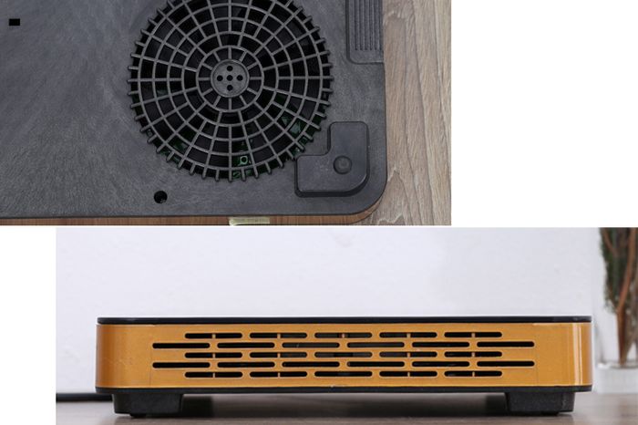 Hệ thống tản nhiệt giúp bếp không quá nóng gây ảnh hưởng tuổi thọ