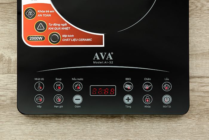 Bảng điều khiển - Bếp điện từ AVA AI-32 (imei)