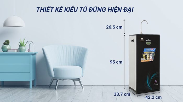 Thiết kế - Loại nước lọc được - Chế độ nước - Máy lọc nước RO Robot SPRING-X10GUR 10 lõi