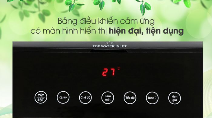 Quạt điều hòa Sunhouse SHD7727 - Bảng điều khiển