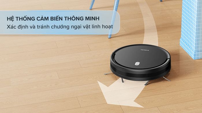 Robot hút bụi lau nhà Xiaomi E5 - Cảm biến thông minh