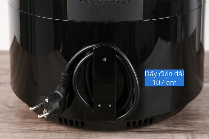 Dây điện quấn gọn - Nồi chiên không dầu Kangaroo KG55AF1 5.2 lít
