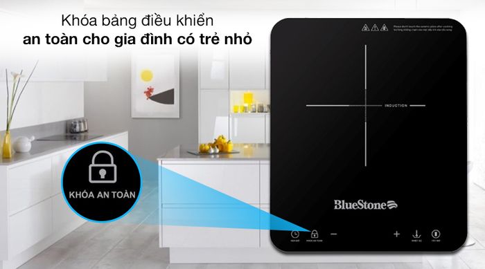 Khóa an toàn - Bếp từ BlueStone ICB-6729