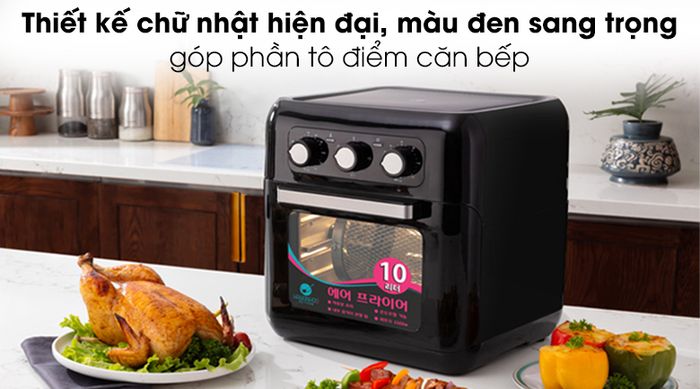 Thiết kế Nồi chiên không dầu Hawonkoo AFH-100 10 lít
