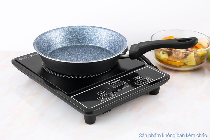 Sử dụng với mọi loại nồi/chảo - Bếp hồng ngoại Kangaroo KG20IFP1