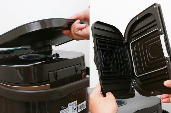 Van thoát hơi thông minh - Nồi cơm cao tần Midea MB-HS4008