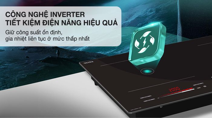Inverter - Bếp từ hồng ngoại lắp âm Sunhouse SHB82071-VMD