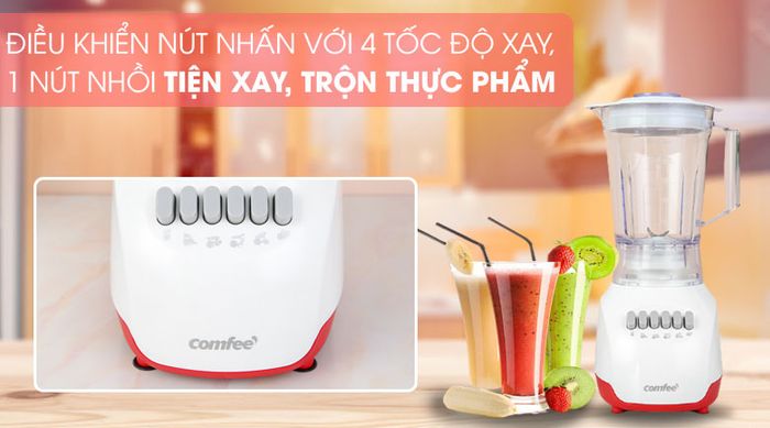Bảng điều khiển - Máy xay sinh tố Comfee CJ-BL6020A