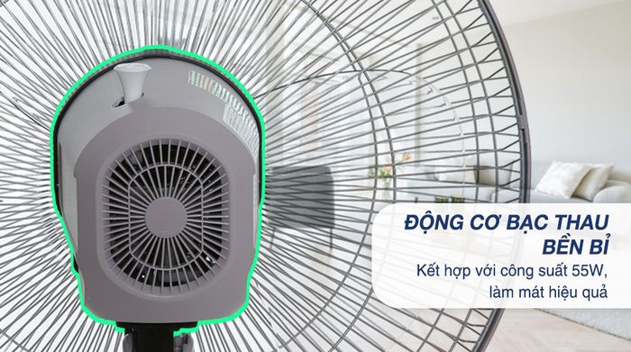 Quạt lửng Asia VY358990 - Động cơ