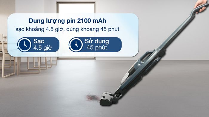 thời gian sử dụng và sạc