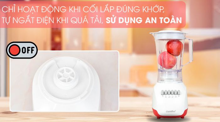An toàn khi sử dụng - Máy xay sinh tố Comfee CJ-BL6020A