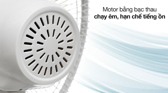 Quạt treo AC AWF02A163 - Hoạt động với motor bằng bạc thau