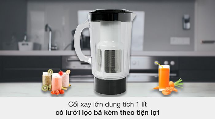 Máy xay đa năng Mishio Premium MK285 - Dung tích cối lớn 1 lít