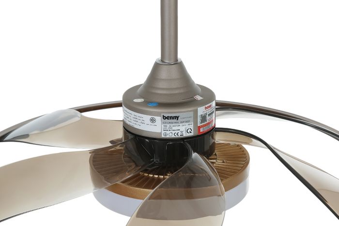 Quạt trần Benny XUFO22T Nâu - Motor