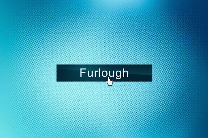Furlough button displayed on screen