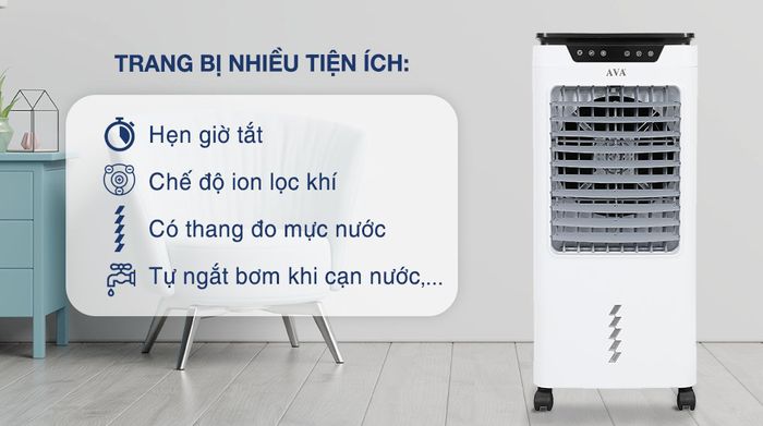 Quạt điều hòa AVA RPD-80 - Tiện ích