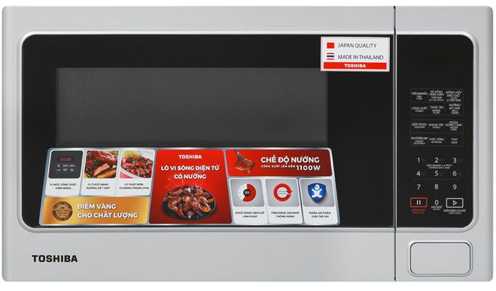 Thiết kế - Lò vi sóng Toshiba ER-SGS34(S1)VN 34 lít