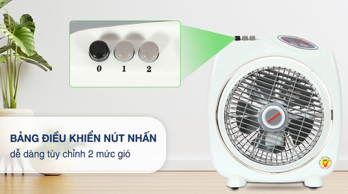 Quạt hộp Senko BD230 - Bảng điều khiển