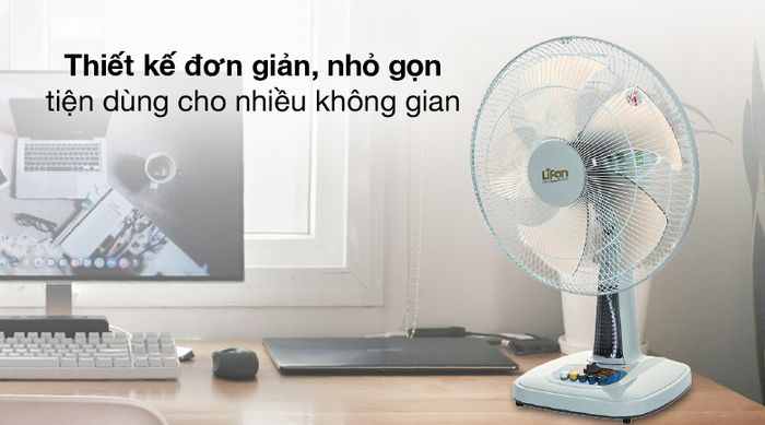 Nhỏ gọn - Quạt bàn Lifan B-398