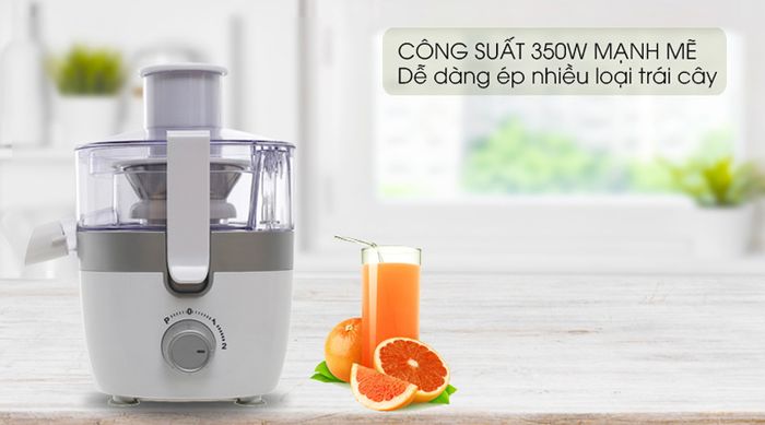 Công suất tốt - Máy ép trái cây Midea MJ-JE35