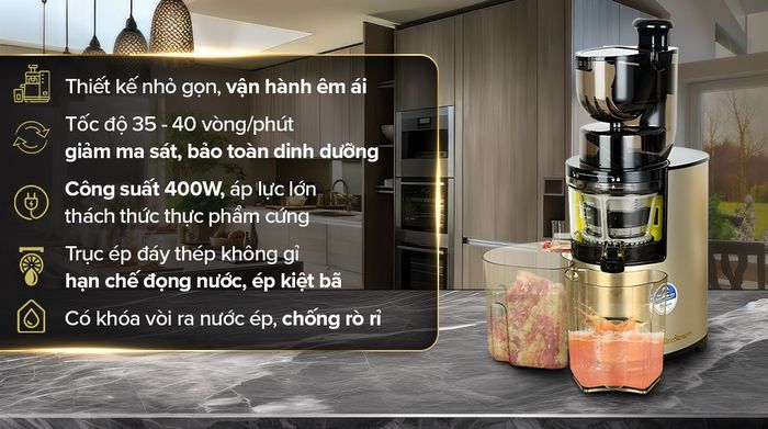 Lưỡi dao sắc bén - Máy xay sinh tố Delites BL2009