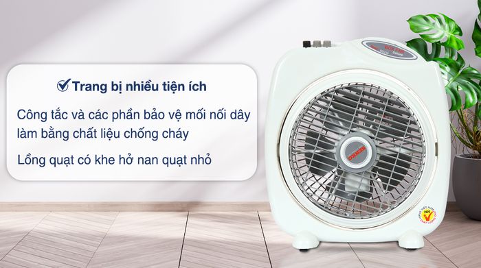 Quạt hộp Senko BD230 - Tiện ích