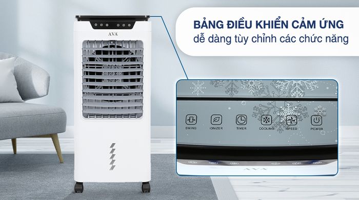 Quạt điều hòa AVA RPD-80 - Bảng điều khiển
