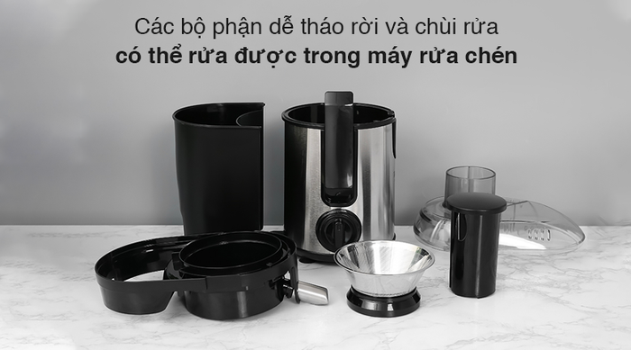 Máy ép trái cây Tefal ZE420D38 - Bộ phận