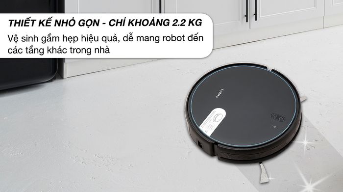 Robot hút bụi lau nhà Lydsto G4 - Thiết kế gọn nhẹ